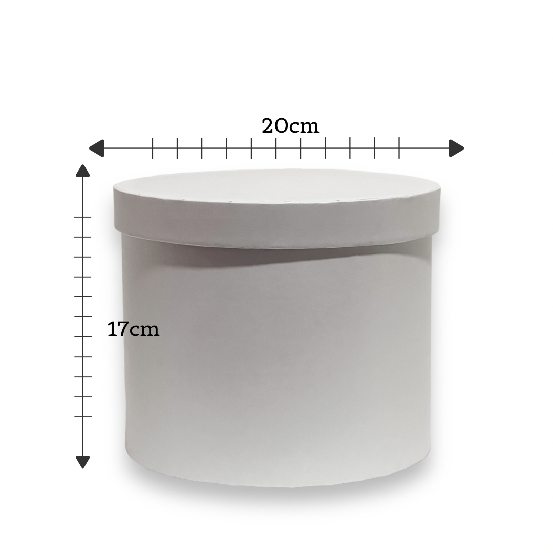 Caja redonda 20cm