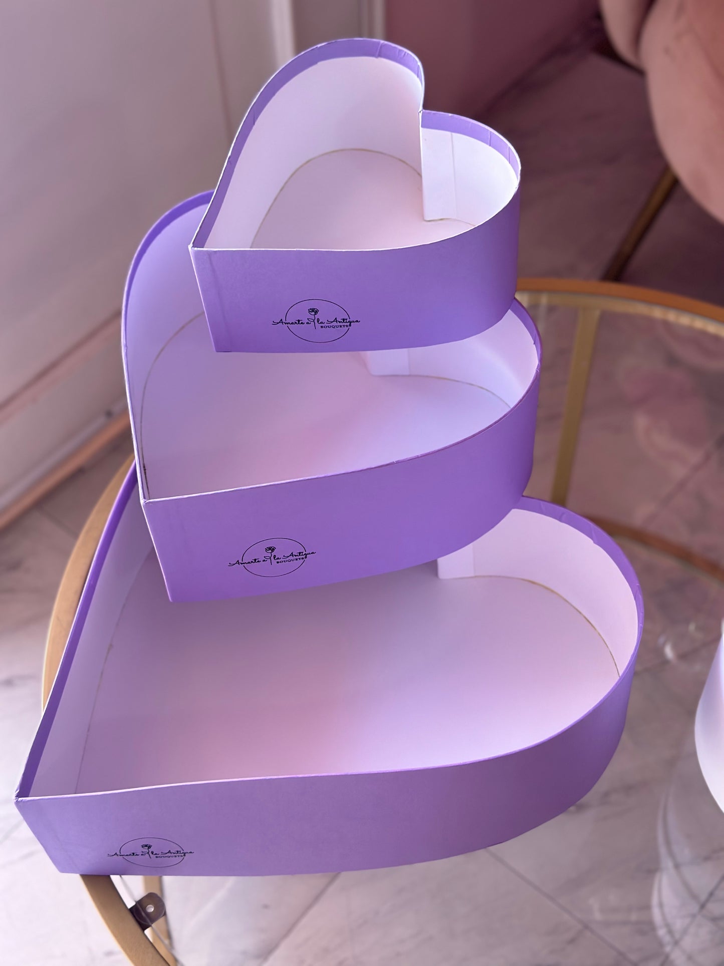 Caja corazón Md