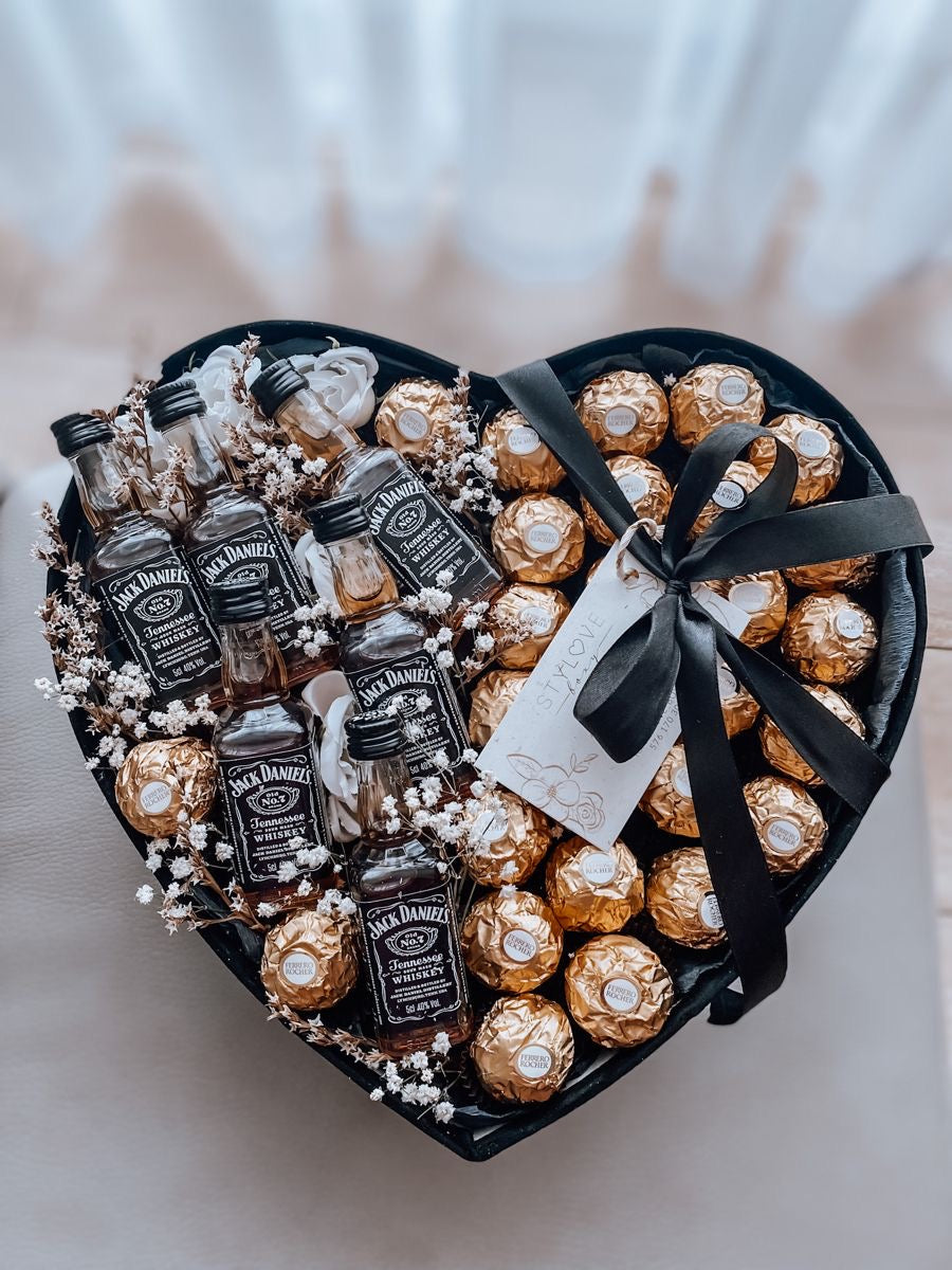 Caja corazón Md