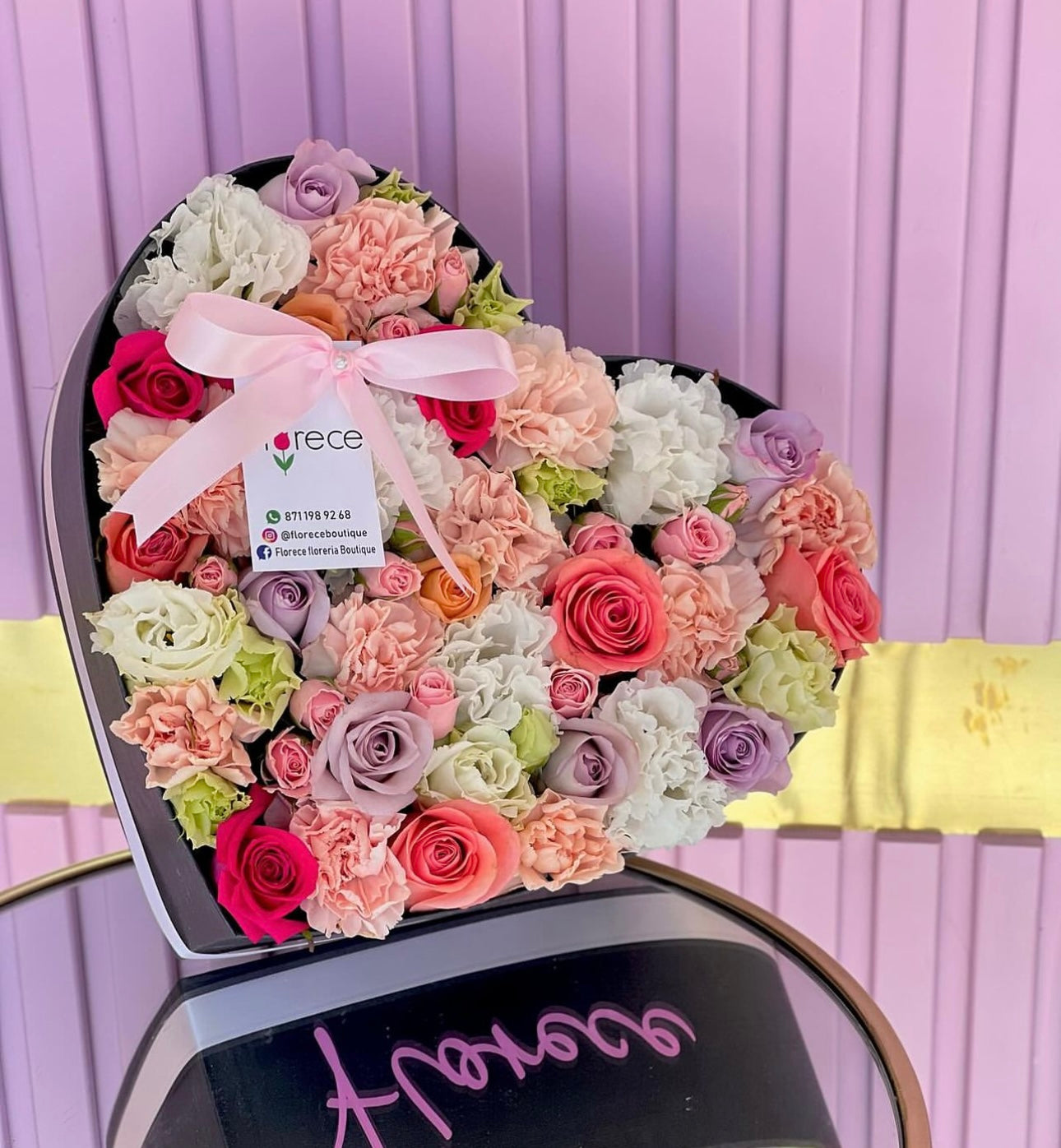 Caja corazón Md