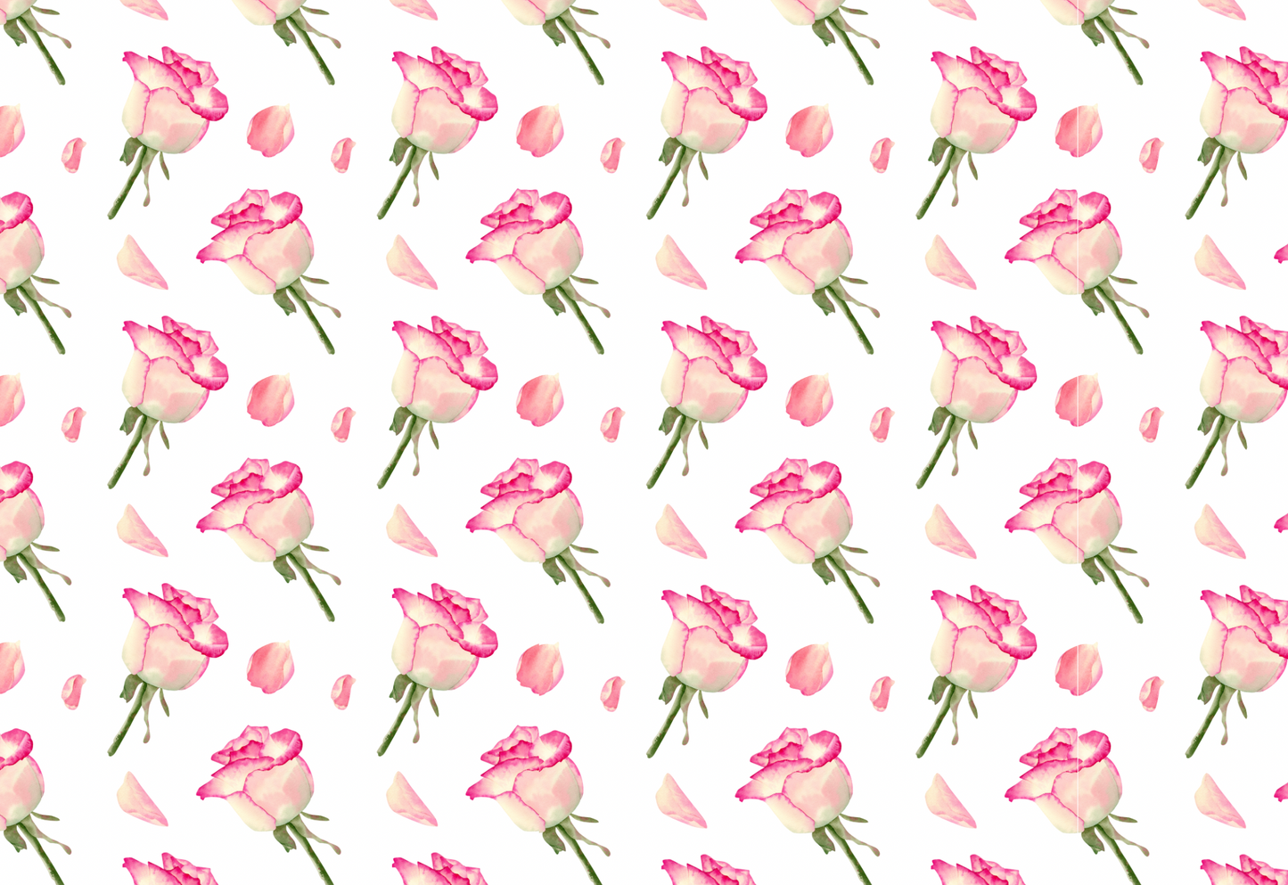 20cm estampado rosas