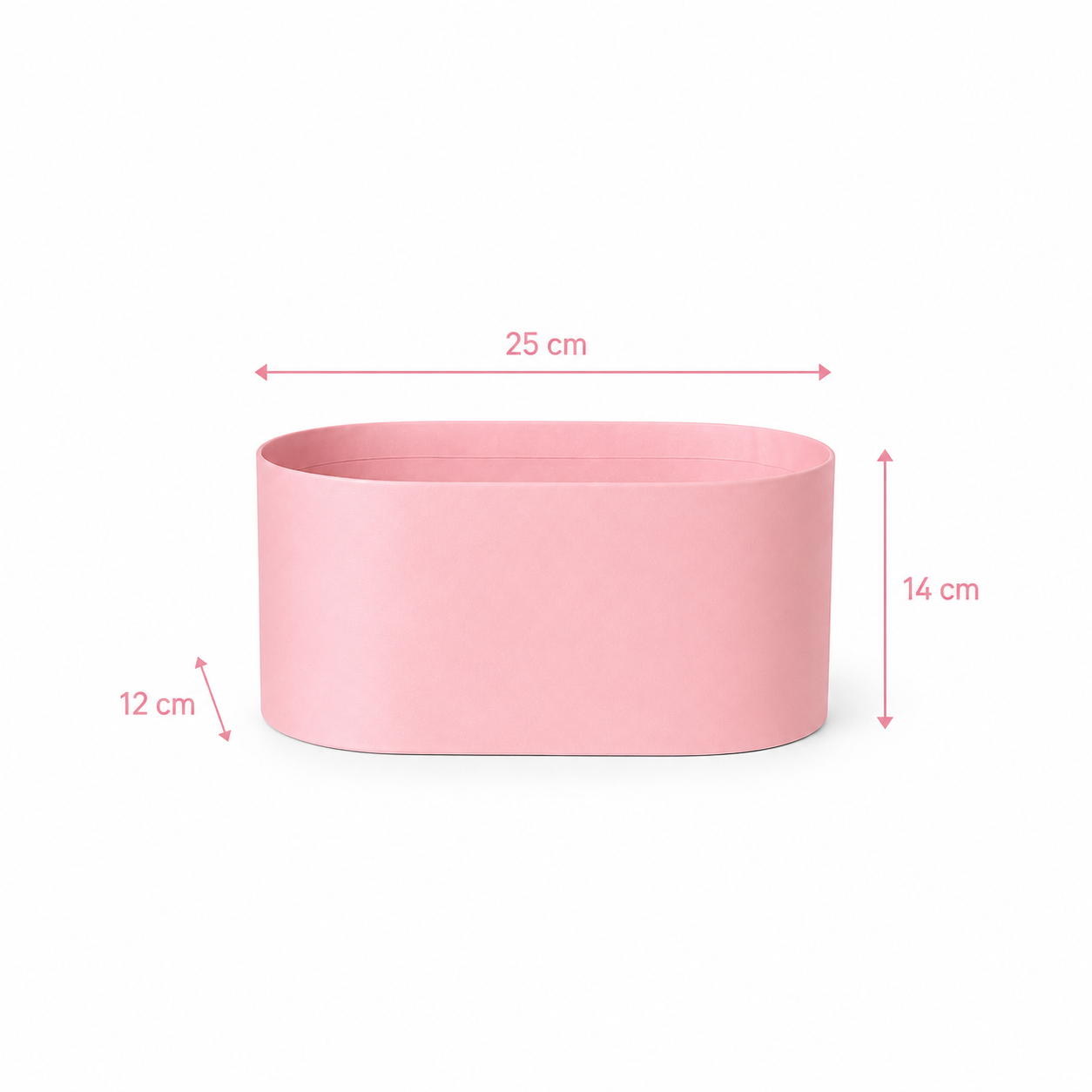 Caja ovalada mini