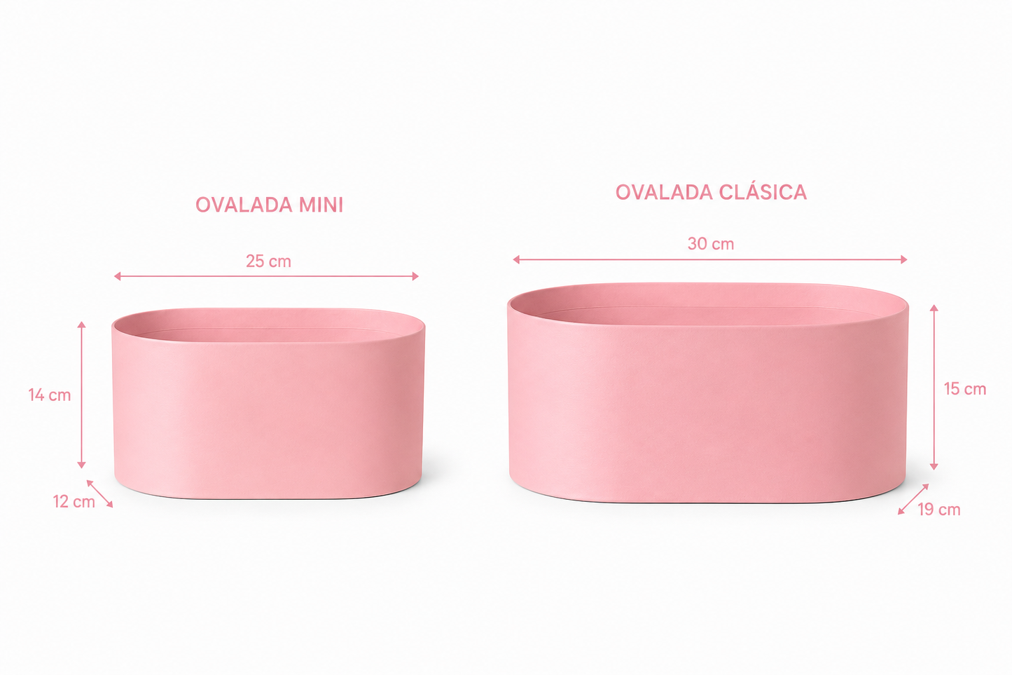 Caja ovalada mini