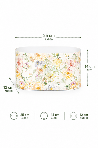 Caja ovalada mini